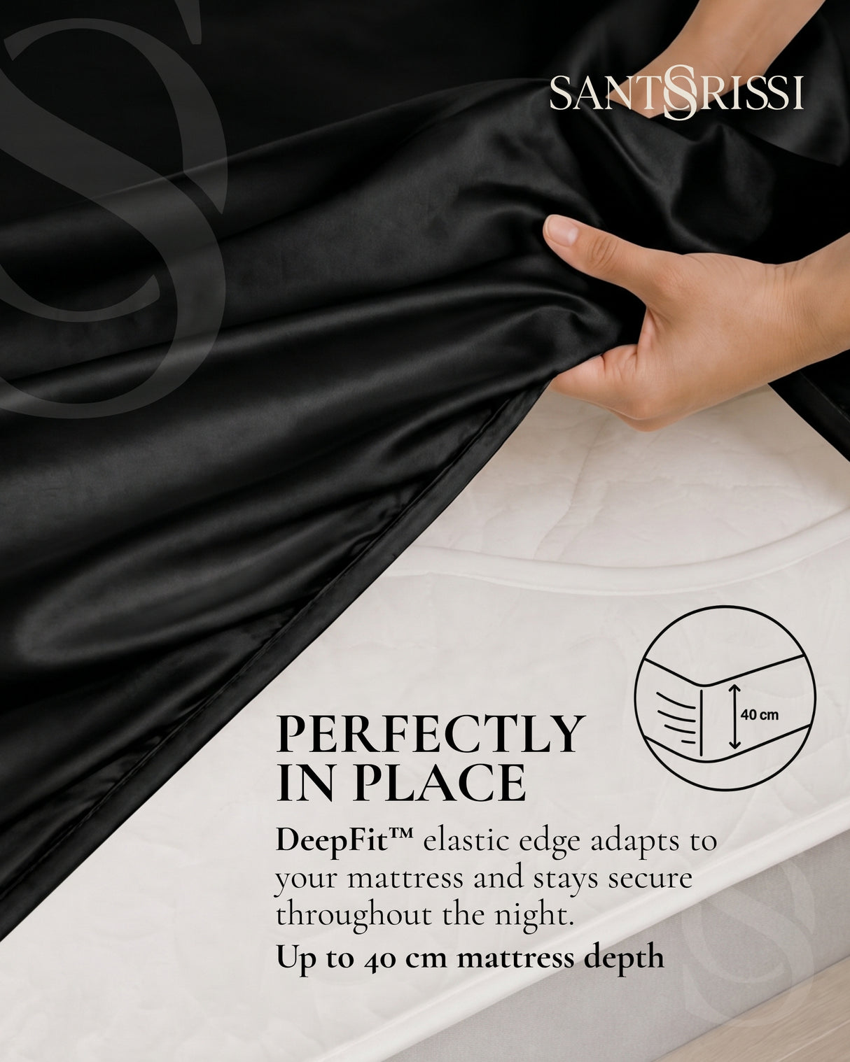 Italian MicroModal Fitted Sheet – MONET Collection