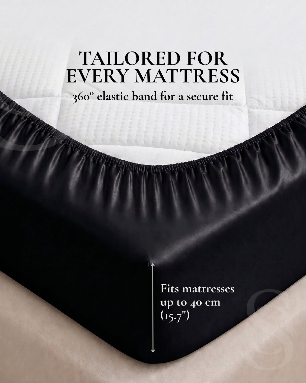 Italian MicroModal Fitted Sheet – MONET Collection