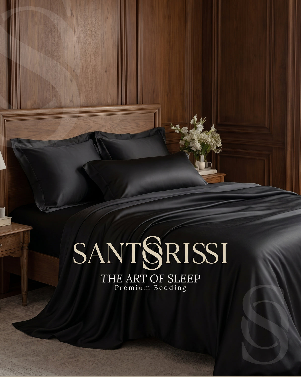 Italian MicroModal Fitted Sheet – MONET Collection