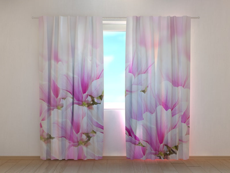 Fotogardine Luftmagnolien