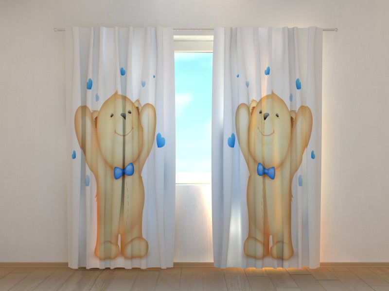 Fotogardine Süße Bären