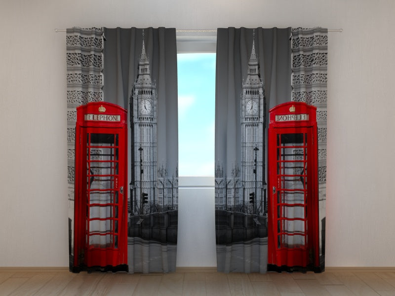 Fotogardine Londoner Telefon