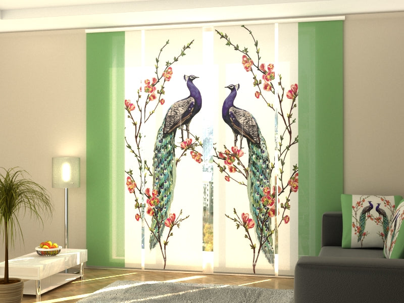 Schiebegardinen Garten Eden