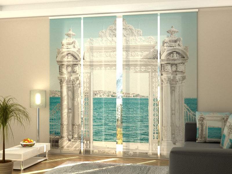 Schiebegardinen Istanbuler Bogen