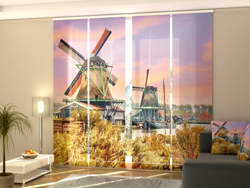 Schiebegardinen Alte Mühle