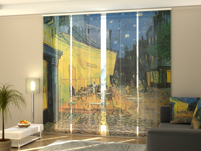 Schiebegardinen Terrasse des Café Vincent van Gogh