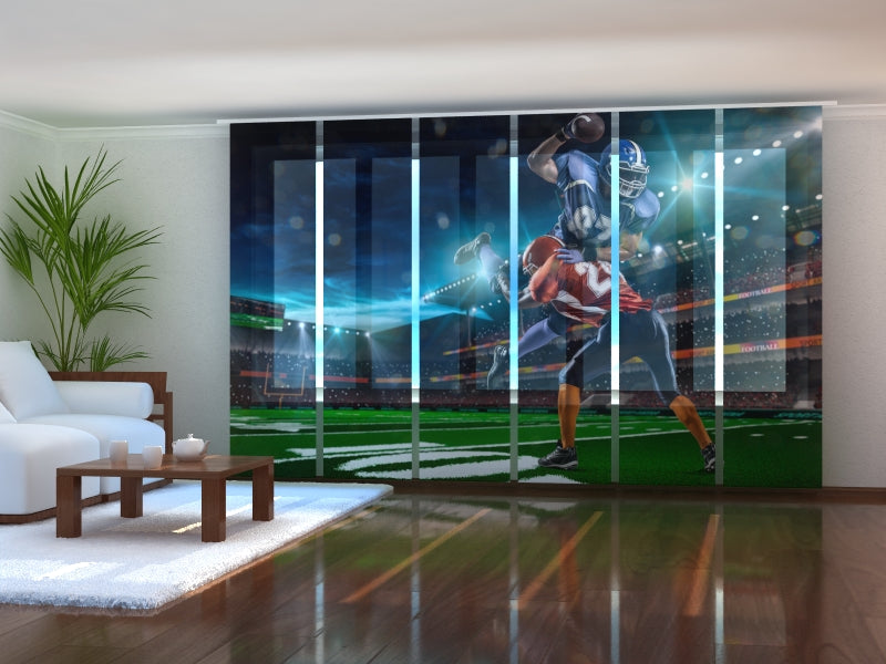 Schiebegardinen American Football im Olympiastadion