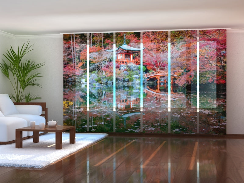 Schiebegardinen Chinesisches Haus