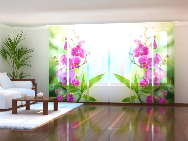 Schiebegardinen Farben des Sommers