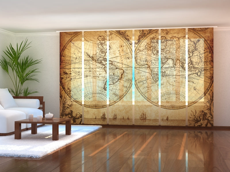 Schiebegardinen Karte