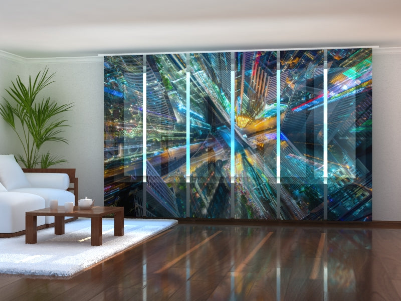 Schiebegardinen Stadt der Kunst