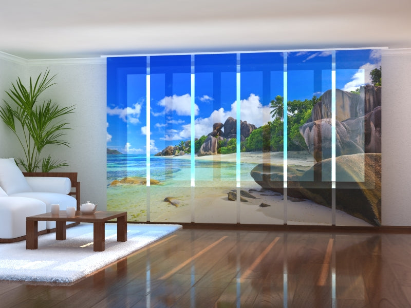 Schiebegardinen Kompakte Welt