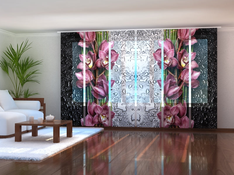 Schiebegardinen Tropfen der Schönheit