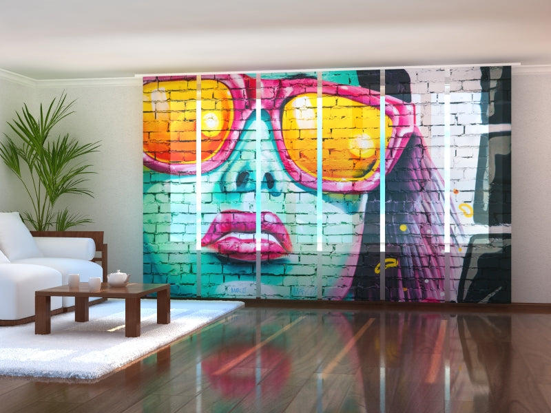 Schiebegardinen Graffiti in Birmingham