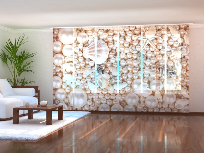 Schiebegardinen Perlen