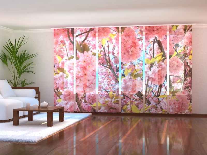 Schiebegardinen Rosa Sakura