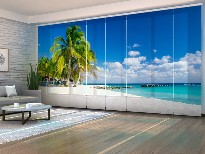 Schiebegardinen Mauritius-Strand