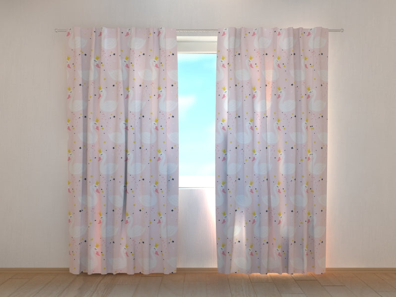 Fotogardine Prinzessin Schwan