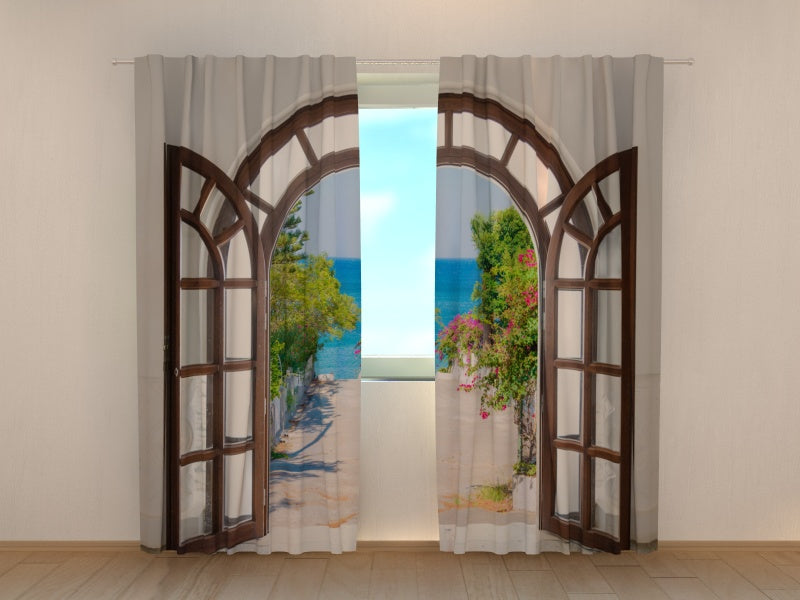 Fotogardine Meeresharmonie