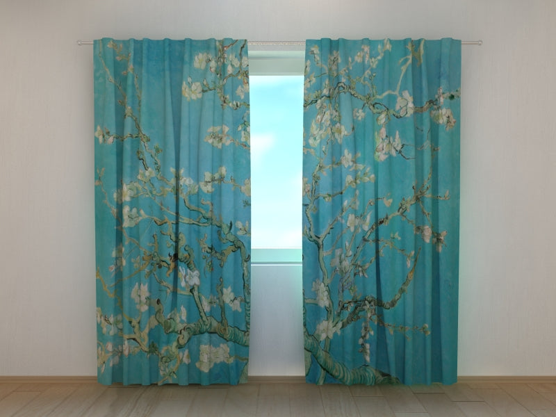 Fotogardine Amandelbloesem Vincent van Gogh