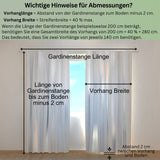 Fotogardine Abstrakte Zeichnung auf Leinwand